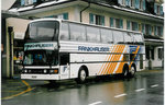 Fankhauser, Sigriswil - BE 139'144 - Setra am 19. Februar 2000 beim Bahnhof Frutigen