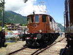 frutigen/545658/bls-lokomotive---nr-208---am BLS-Lokomotive - Nr. 208 - am 30. Juni 2013 in Frutigen, 100 Jahre BLS