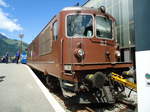 BLS-Lokomotive - Nr. 163 - am 30. Juni 2013 in Frutigen, 100 Jahre BLS