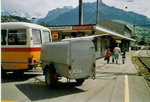 Portenier, Adelboden - Nr. 3/BE 189'626 - Scheron/PTT (ex Geiger, Adelboden; ex P 30'248) am 5. Juli 2004 beim Bahnhof Reichenbach
