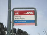 AFA-Haltestelle - Adelboden, Altersheim - am 28.