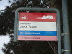 AFA-Haltestelle - Adelboden, Janz Team - am 28.